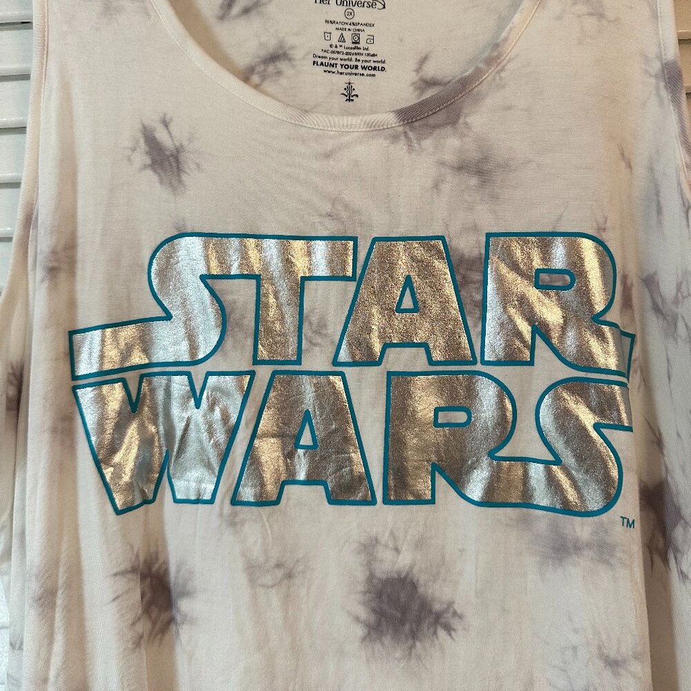 Disney Star Wars Women's Her Universe Tank Top, 2x